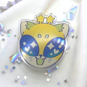 Alien Cat Phone Grip