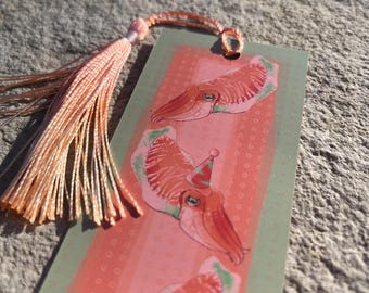 Cuttlefish Bookmark with Tassel