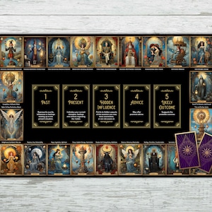 Tarotaltaardoek, 22 grote arcana, 5 kaarten, tarotorakelkaarten lezen, heidense Wicca cadeau, zachte katoenfluweel, tarotmat