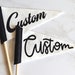 see more listings in the Custom Pennant & Banners section