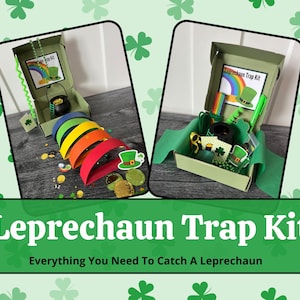 Leprechaun Trap Kit | St. Patrick&#39;s Day Game | St. Patrick&#39;s Day STEM | DIY Leprechaun Trap Kit