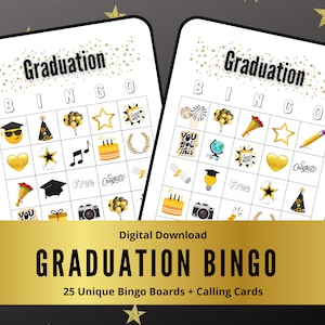 Graduation Bingo | Graduation Party Game