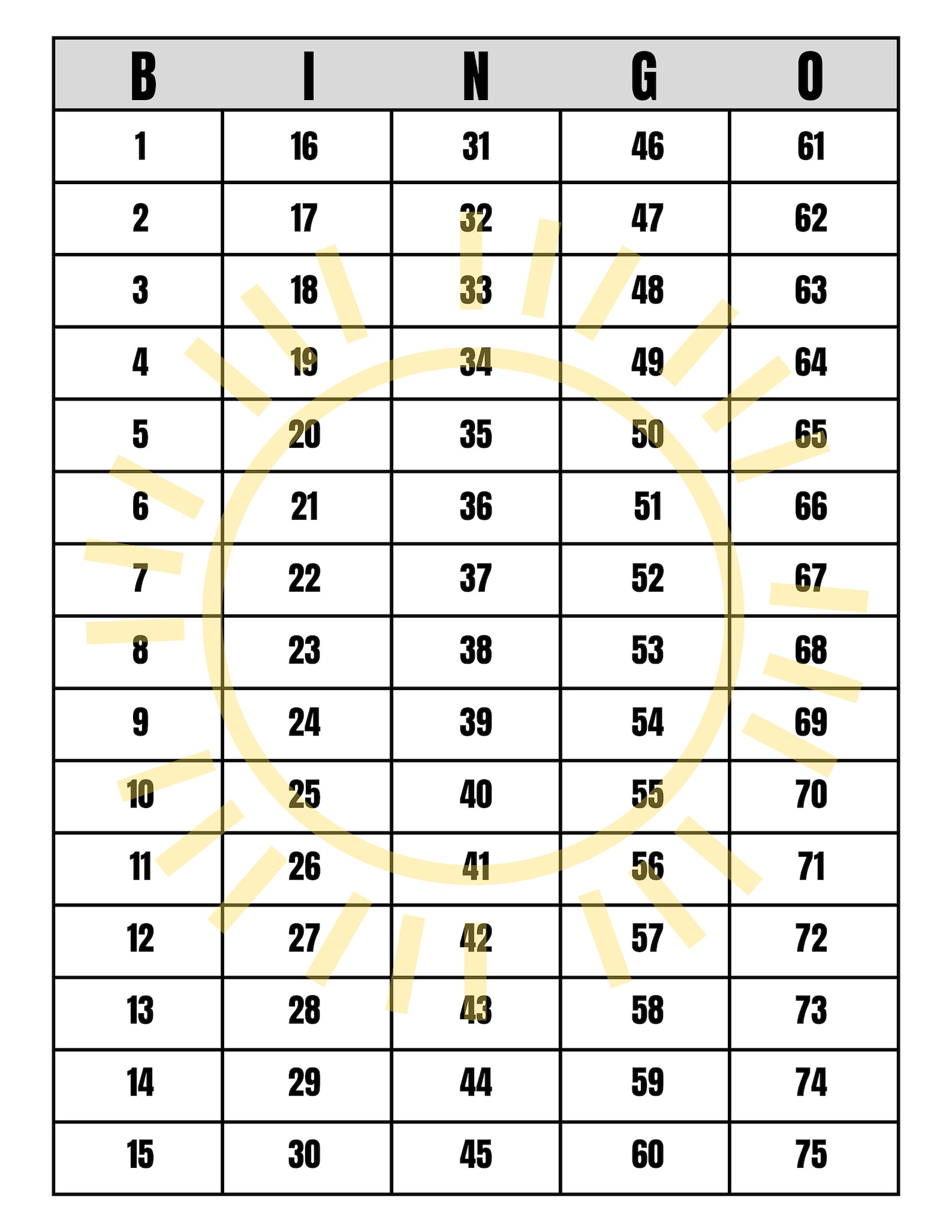 100 Bingo Cards Bingo Printable Bingo Digital Download Bingo Boards - Etsy