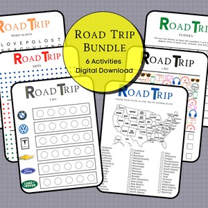 Road Trip Bundle | 6 activities