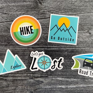 Adventure Vinyl Sticker | Vinyl Stickers | Outdoor Stickers