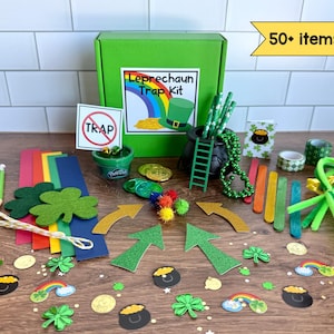 Leprechaun Trap Kit | St. Patrick’s Day Craft Kit | Creative STEM Project