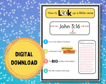 How to Look up a Bible Verse | Bible Verse | Scripture