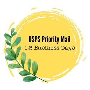 Expédition par courrier prioritaire | 1-3 jours ouvrables | USPS