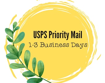 Priority Mail Versand | 1-3 Werktage | UStG