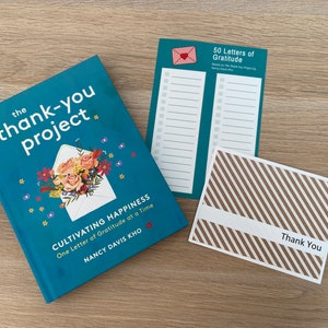 Thank You Cards - 50 Letters of Gratitude, inspired by The Thank You Project