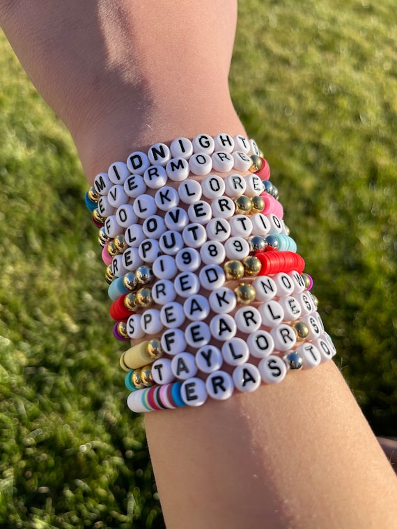 人気デザイナー Taylor Swifties | Bracelets Tour Eras | Bracelets Swift ブレスレット・バングル