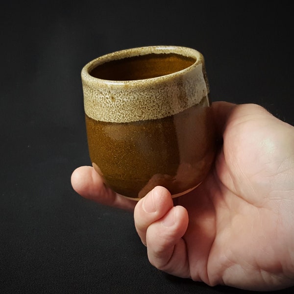 Whiskey Sipper - 6 ounce Tumbler - Handmade Stoneware