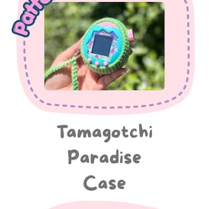 Digitale Häkelanleitung für eine Tamagotchi Paradise Hülle