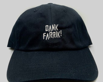 Dank Farrik! Starwars Embroidered Handmade Dad Hat Made in USA