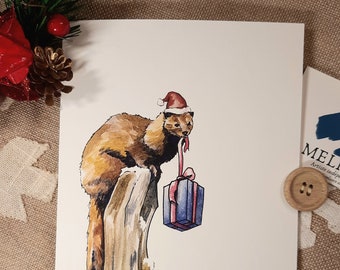 Carte de Souhaits - Carte de Noël - Pékan