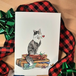 Carte de Souhaits - C'est Chat l'Amour!