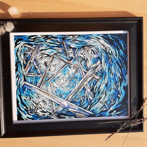 Impression d'Art - Caverne de Glace