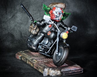 Terminator the Child Mashup Harley Figur