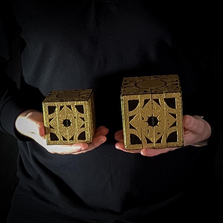 Large Hand-painted Lament Configuration Puzzle Box – 4