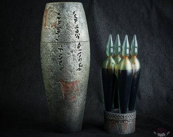 The Black Pathogen Container prop, inspired by everyone's favorite alien movie