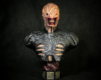 Busto di cenobita Chatterer ispirato all'horror classico - a grandezza naturale