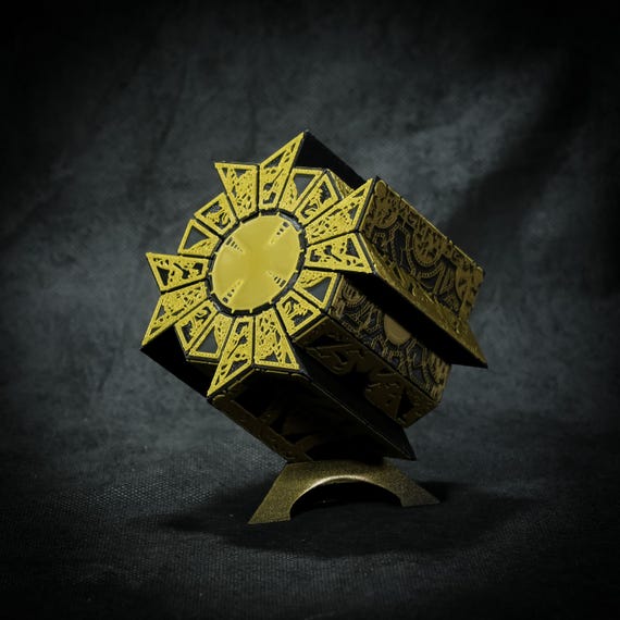 Working Lament Configuration Puzzle Box – Multicolor 3D Printed