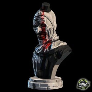 Art the Clown – Hand-Painted Horror Bust for Collectors