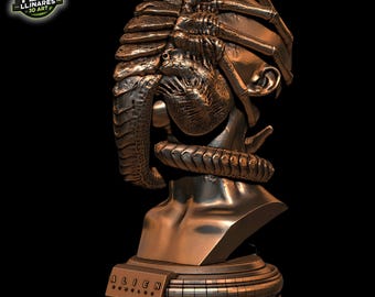 Facehugger Host Bust – Parasitic Alien Horror Display