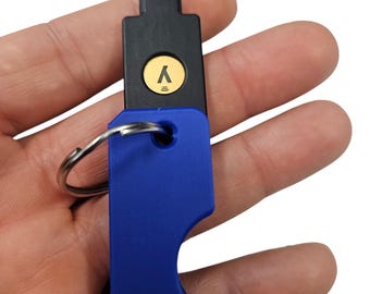 YubiKey Protector, YubiKey Holder, YubiKey Case, Yubikey 5C, YubiKey Accessory, YubiKey Keychain