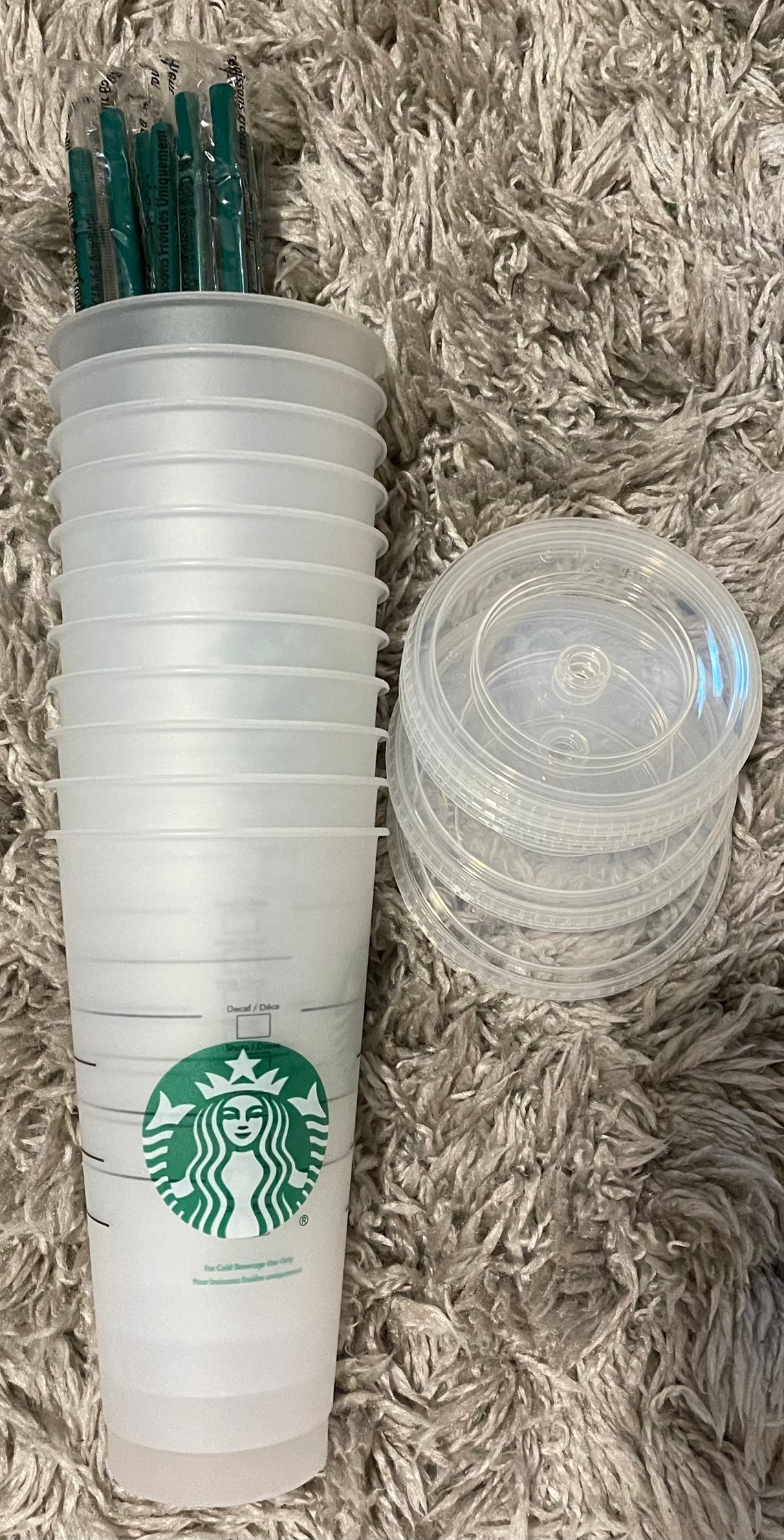 clear starbucks cup bulk