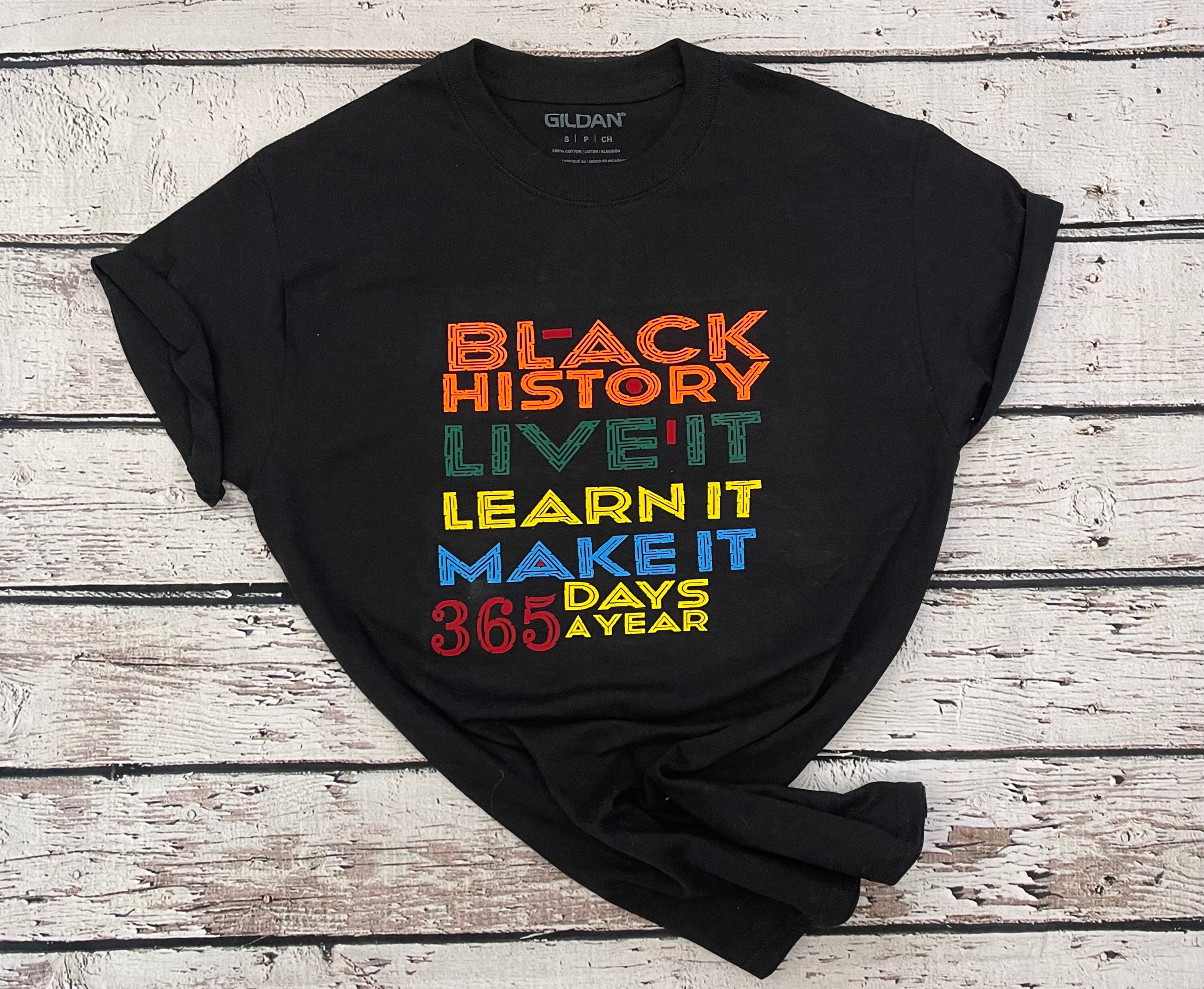 Black History Month T-shirt BLM Black 