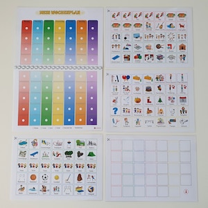 Wochenplan für Kinder, Montessori Wochenplan Kinder, Tagesablauf Kinder, Tagesplan Kinder, Montessori, Kinder Wochenplan, Wochenkalender Kinder, Wochenplan Kinder, Wochenplaner Kinder, Wochenplaner für Kinder, Wochenplan Kinder magnetisch