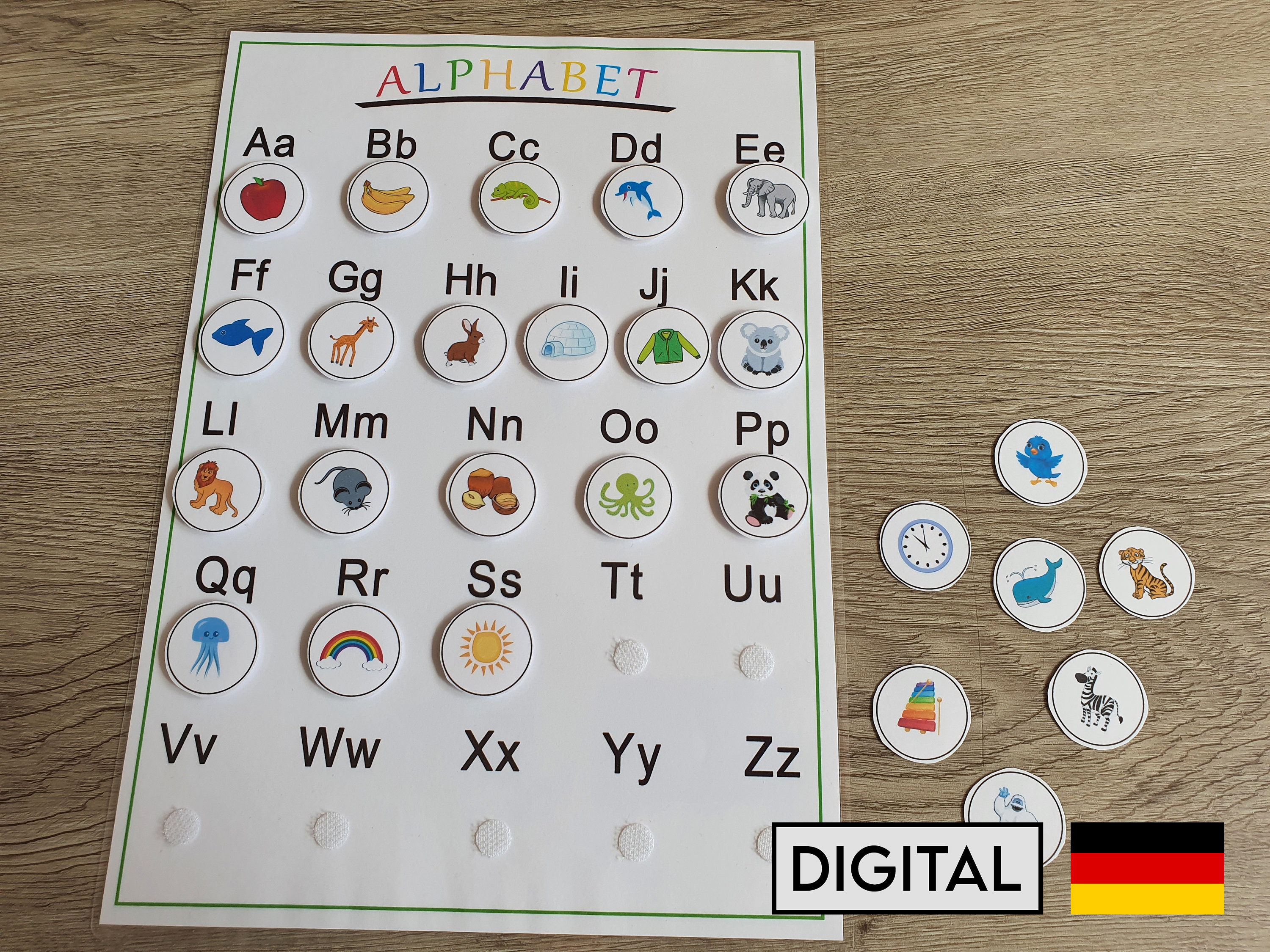 Alphabet Game for Kids | DE | Printable Alphabet, Reading, Learn