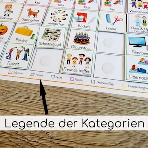 Wochenplan Kinder Montessori Wochenplaner Kinder personalisiert Montessori Routinekarten Bild 7