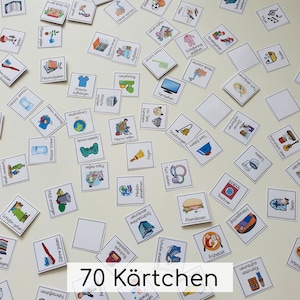 Tagesplan Kinder mit Ringbindung, Morgens, Mittags und Abends, Tageskalender, Download image 7