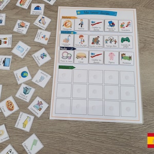 Spanischer Routineplaner für Kinder, Tägliche Aufgaben, Morgens, Mittags & Abends, Verantwortlichkeiten, Checkliste, Aufgabenliste