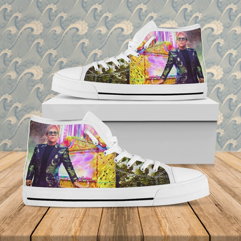 Elton John Custom High Tops Shoes - Instyle Home Decorating Collie Washington Elton John Custom High Tops Shoes - Instyle Home Decorating Collie Washington