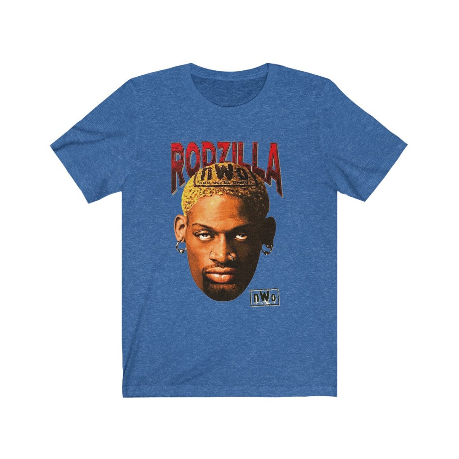 Rodzilla Classic T-Shirt Dennis Rodman shirt Rodzilla | Etsy