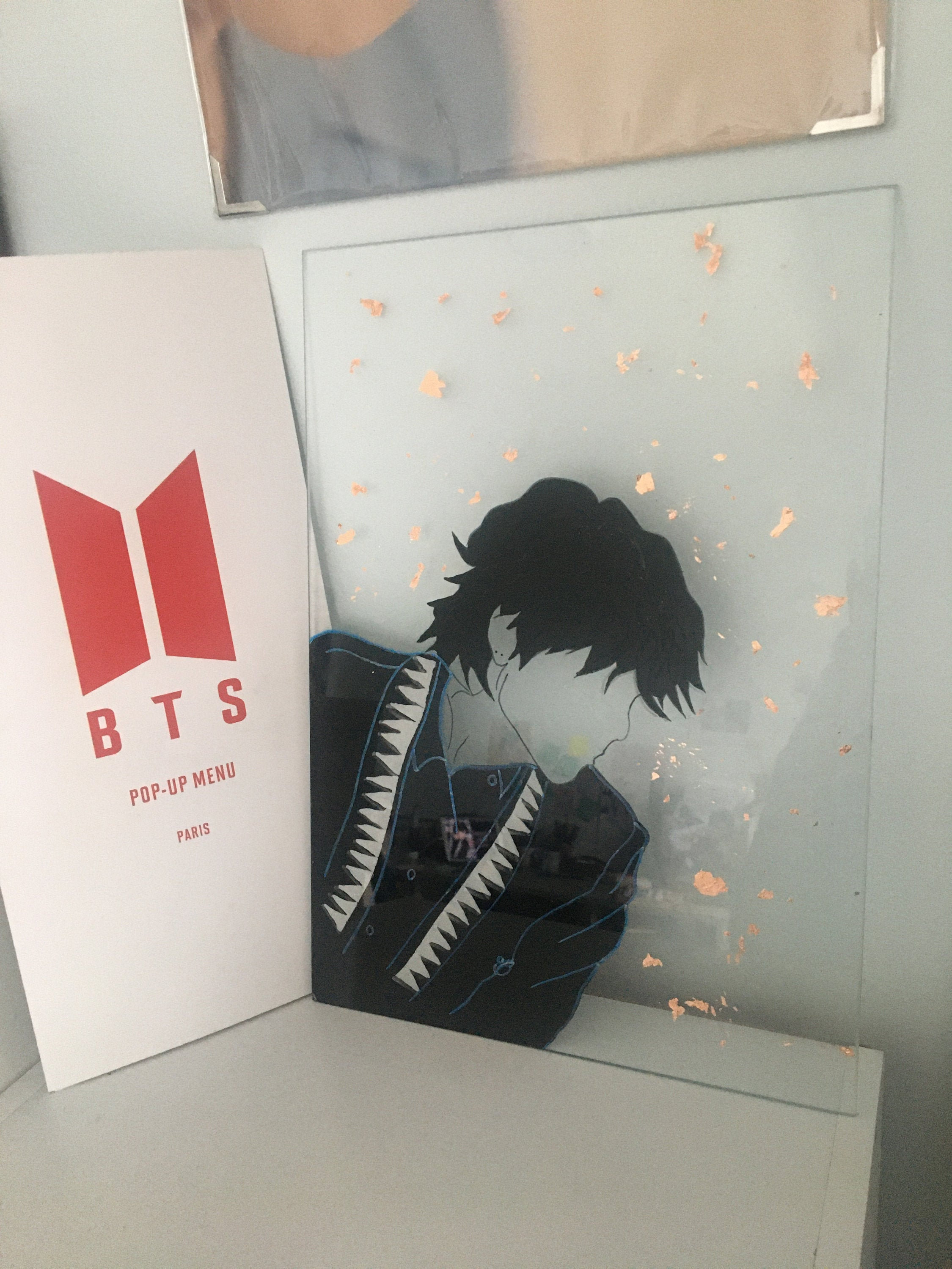 Glasspainting Bts V | Kim Taehyung