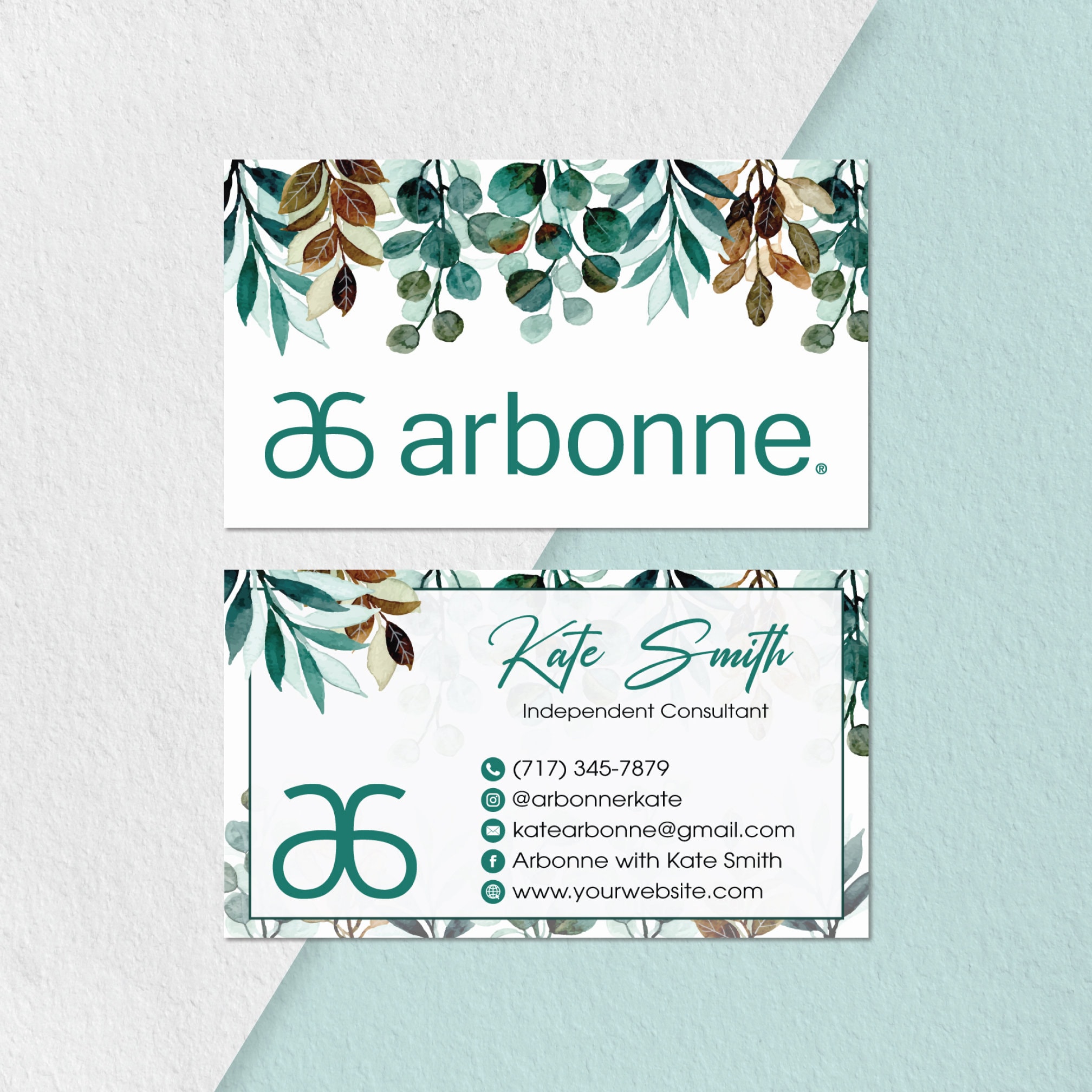 Natural Personalized Arbonne Bundle Arbonne Cards Arbonne - Etsy