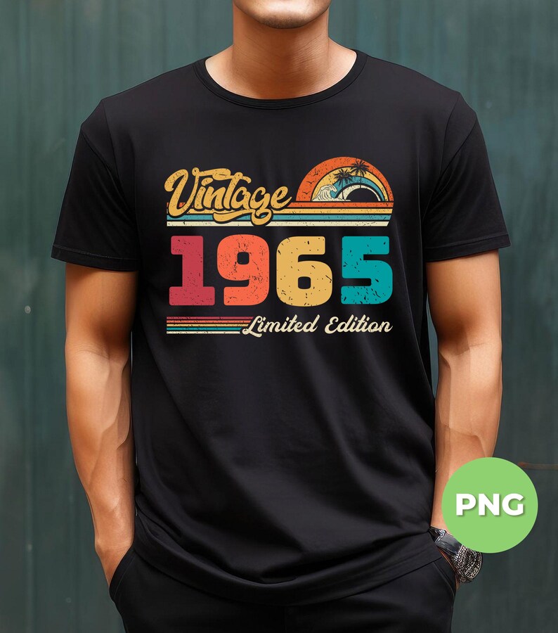 1965 Vintage Svg, Vintage 1965 Gift, Love 1965 Svg, Birthday 1965 Png ...