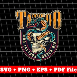 Tattoo Svg, Good Tattoos Never Die Svg, Dragon Tattoo Svg, Love To Do A Tattoo Svg, Dragon Shirt, Mystery Dragon, Svg Files, Png Sublimation