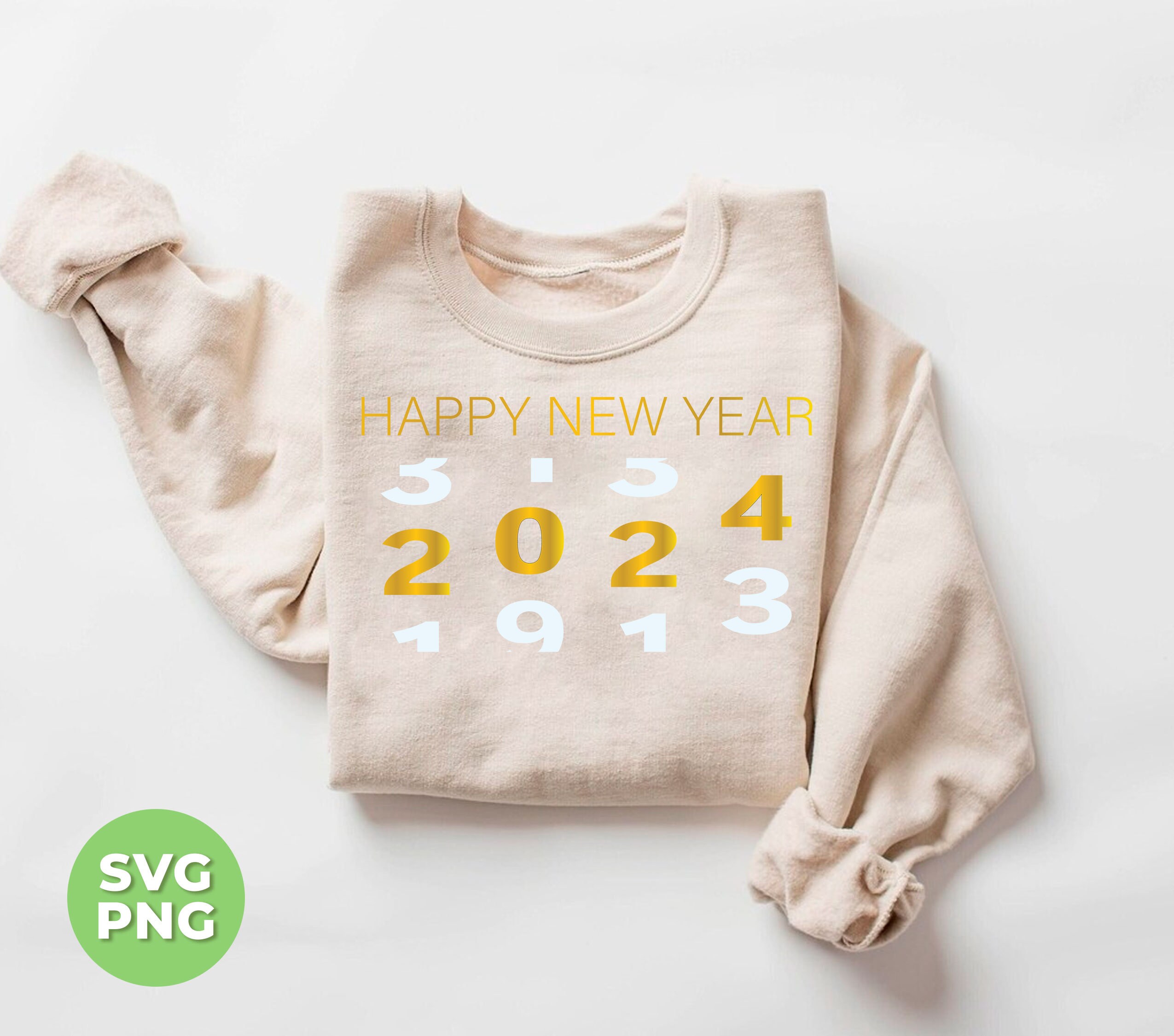 Happy New Year Svg, Happy 2024 Svg, 2024 Coming Soon Svg, Happy New ...