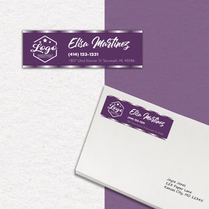 Etiqueta de dirección personalizada, tarjetas de etiqueta de dirección, etiqueta de dirección personalizada, tarjetas de etiqueta de dirección imprimibles con fragancia, archivo digital SS03