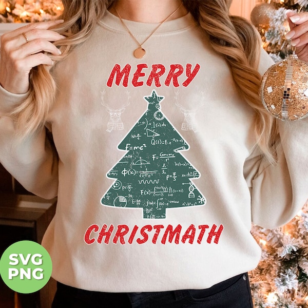 Christ Math Tree Svg - Etsy