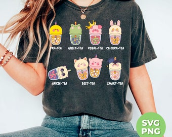 Love Tea, Best-tea Svg, Smart-tea Svg, Par-tea Svg, Guilt-tea Svg, Anxie-tea Svg, Royal-tea Svg, Celebra-tea Svg, Svg Files, Png Sublimation
