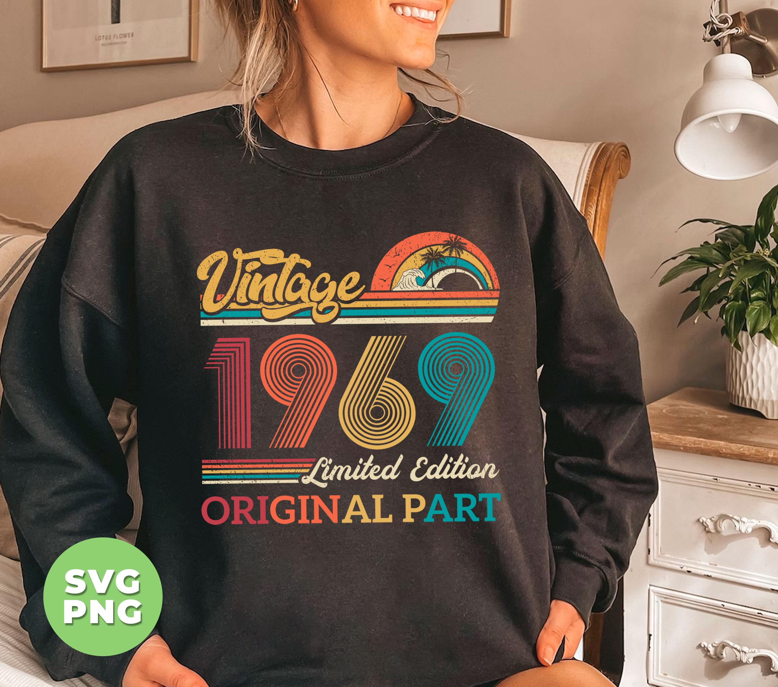a様　orderページ♡ Vintage 1969 Gift, Original Part, 1969 Vintage Svg, Love 1969 Svg