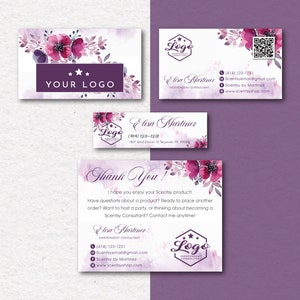 Personalisierte Marketing-Visitenkarten, Visitenkarten Komplettset, Benutzerdefiniertes Marketing-Kit, Duftkarten, Digitale Datei SS06