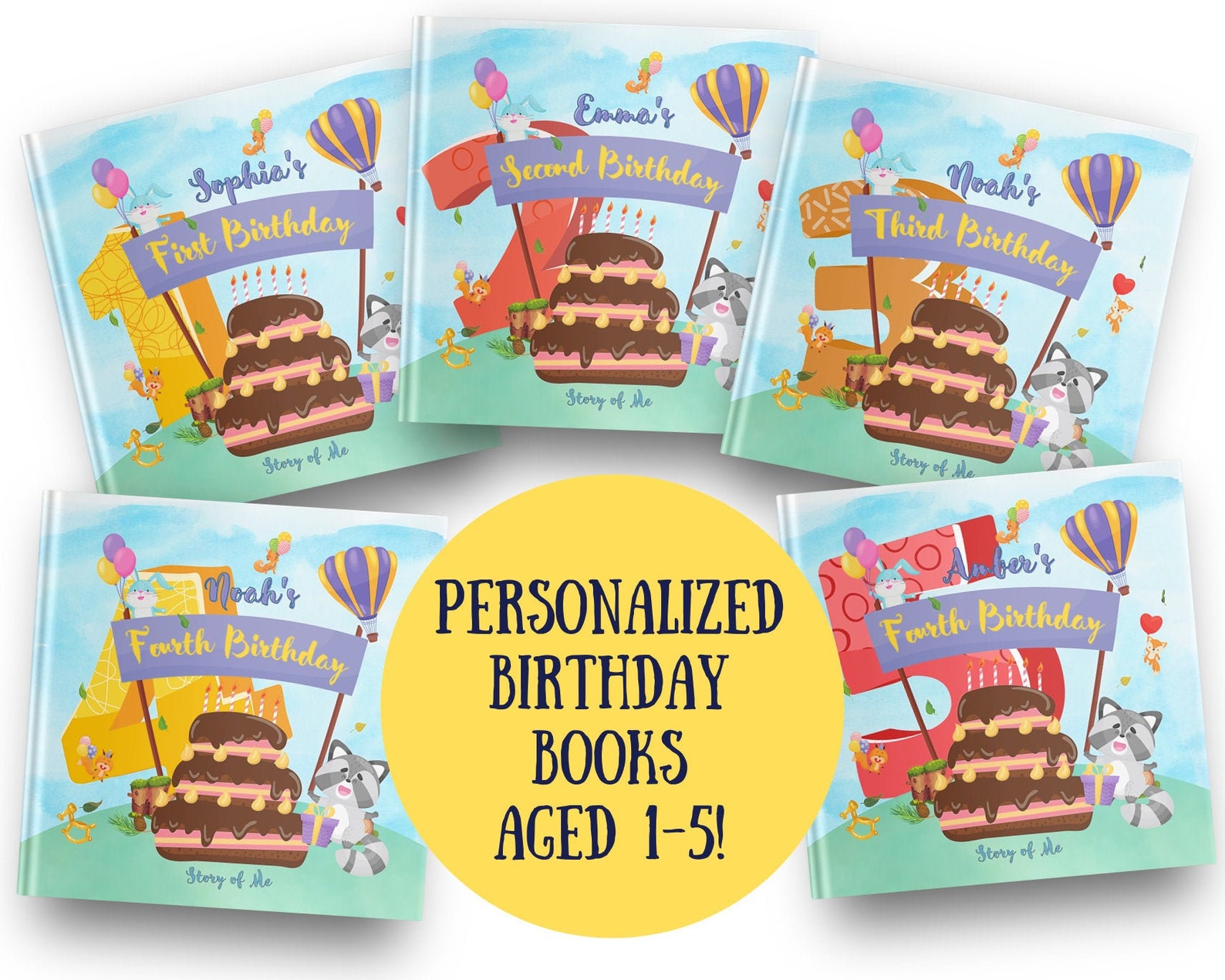 Custom Personalized Birthday Book