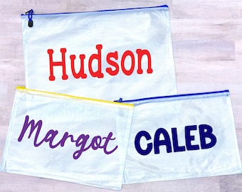 Bolsa de malla personalizada para campamento de verano • Baúl de viaje • Bolsa de viaje • Organización del campamento • Bolsa impermeable • Personalizada • Bolsa de piscina